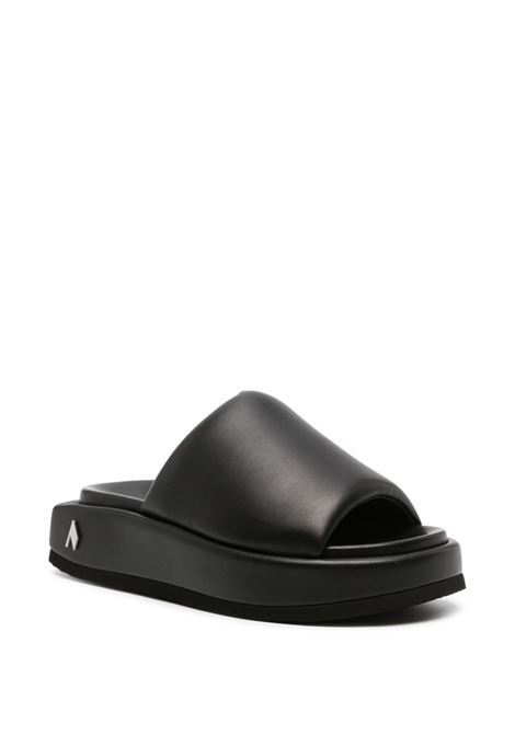 Ciabatte Mia con plateau in nero - donna THE ATTICO | 242WS796L001100